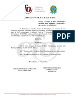 RESOLUÇÃO CFO-118, de 11 de Maio de 2012