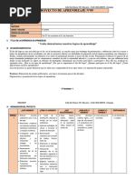 6° Grado - Proyecto de Aprendizaje #09