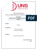 Ensayo Prevalencia de Parasitos en Peces - Sanidad 2