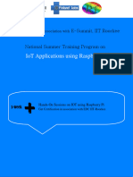 IoT Raspberry Pi Proposal