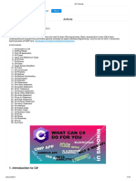 C# Tutorial