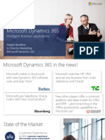 Microsoft Dynamics 365: Intelligent Business Applications