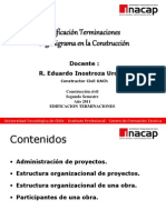 Organizacion en La Construccion