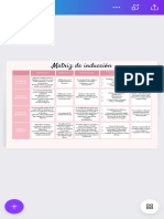 Matriz de Inducción ETICA