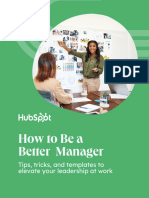 HubSpots How To Be A Better Manager