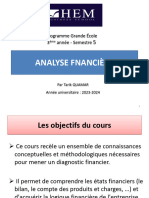 Analyse Financi Re Chapitre I Et Chapitre II