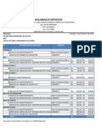 Cotizacion Reparacion de Aire Acondicionado