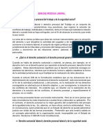 Derecho Laboral Procesal