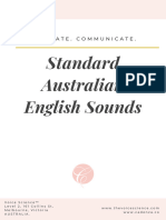 Sounds of Standard Australian English