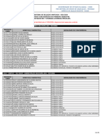 Lista de Aprovados 1o Chamada Sisu 2024 Cursos 1o Semestre