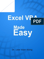 Excel VBA Made Easy