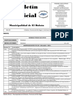 Boletín Oficial M.E.B. 11 de Enero 2024 #147