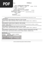 Fórmula: Medicamento: Metotrexate Tableta 2.5 MG Via Oral