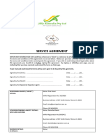 Service Agreement 482