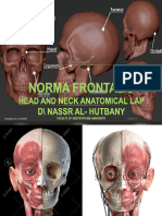 1st Head & Neck Anatomical Lab DR - Nassr Al-Hutbany Norma Frontalis 2024