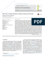 2015-MSE Walls As Bridge Abutments Optimal Reinforcement Density