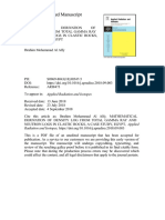 Mathematical Derivation of Density Log F