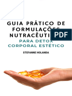 Ebook Guia Prático de Formulações Nutracêuticas para Detox Corporal Estético