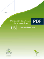 Planeación Didáctica - U3