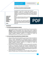 Informe de Consistencia