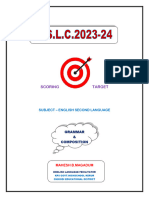 English Scoring Package