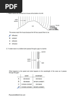 General Wave Properties (Multiple Choice) QP