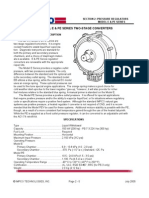 Model E & Pe Series Two-Stage Converters