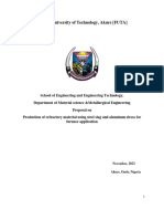 Production of Fractory Using Steel Salg and Aluminum Dross