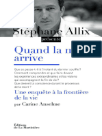 Quand La Mort Arrive Stéphane Allix