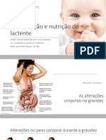 Alimentação e Nutrição Do Lactente