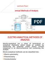 ANALYTICAL CHEMISTRY SLIDES 2024 Lecture 4