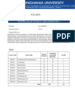 Bachelor of Science (Biochemistry)