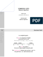 COMP2521 Week 6 - Dijkstra's Algorithm