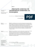 Revêtements Externes de Canalisations