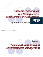 Environmental Economics and Management:: Theory, Policy, and Applications 3e