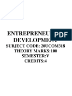 Entrepreneur Development Program in India