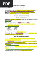 Media and Information Literacy Reviewer