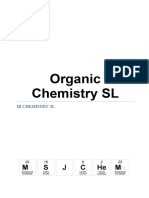 Topic 10 Organic Chemistry SL 2021