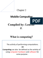 Chapter 2 - Mobile Computing