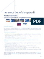 Folleto Informativo de TDC BBVA