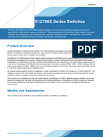 Huawei CloudEngine S12700E Series Switches Datasheet