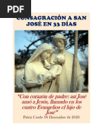 Consagracion A San Jose 33 Dias