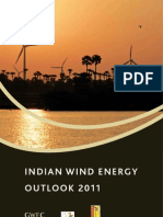 Indian Wind Energy Outlook 2011 Released by Global Wind Energy Council - April, 2011