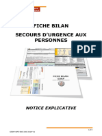 Fiche Bilan Pompier