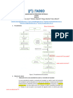 Informe. (Secado - Grupo D)