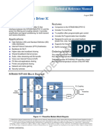 INT1400 AFE-Line Driver IC Technical Reference Manual TRM