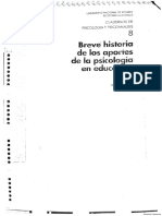 Ines Rosbaco - Breve Historia de Los Aportes de Psicología en Educación