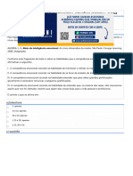 Atividade 1 - Estudo Contemporâneo e Transversal Inteligência Emocional - 51-2024