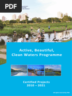 ABC Waters - Certified - Projects - Upto - 2021