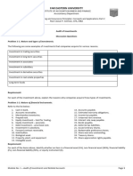 ACT1205 - Handout No. 1 Audit of Investments